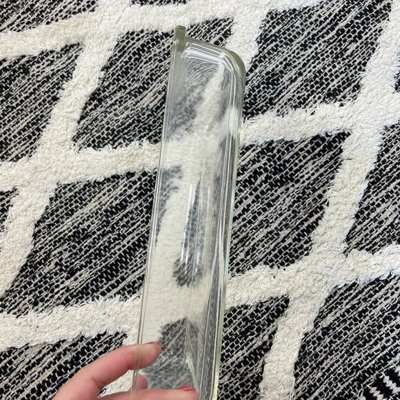 Pyrex Authentic Clear Baking Pan size 10x6x3/4 - Picture 4 of 4